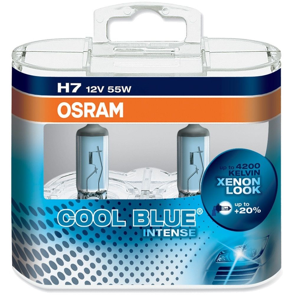 H7 Osram Cool Blue Intense 12V к-т 2бр 